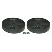 Rubbermaid Commercial Rollout Wheel/Push Cap,PK2 GRFG9W27L10000