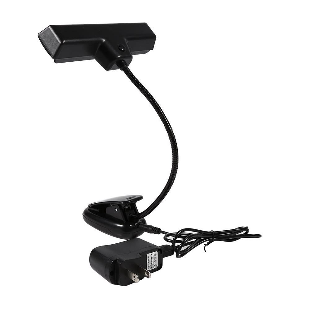 HERCHR Clamp Light,Clamp Lights,Portable 10 LED Clipon Music Stand Clamp Light Bedroom Desk