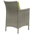 thumbnail image 3 of Pemberly Row  Patio Dining Arm Chair in Light Gray and Peridot, 3 of 3