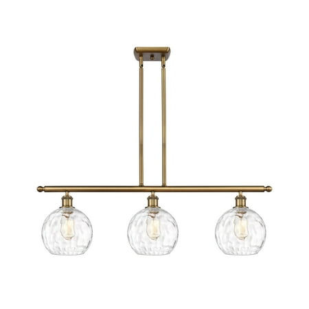 

Innovations Lighting 516-3I-11-36 Athens Linear Athens 3 Light 36 Wide Linear Pendant -