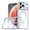 White, variant on Mofio Clear Case for iPhone 18 Pro Max, Strong Magnetic Wireless Charging, Metal Buttons Aluminum Camera Rim, PC TPU Shockproof Slim Cover, Purple