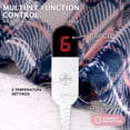 thumbnail image 2 of Manta eléctrica wearable PTQ tipo chal con capucha y bolsillos, 2 of 8