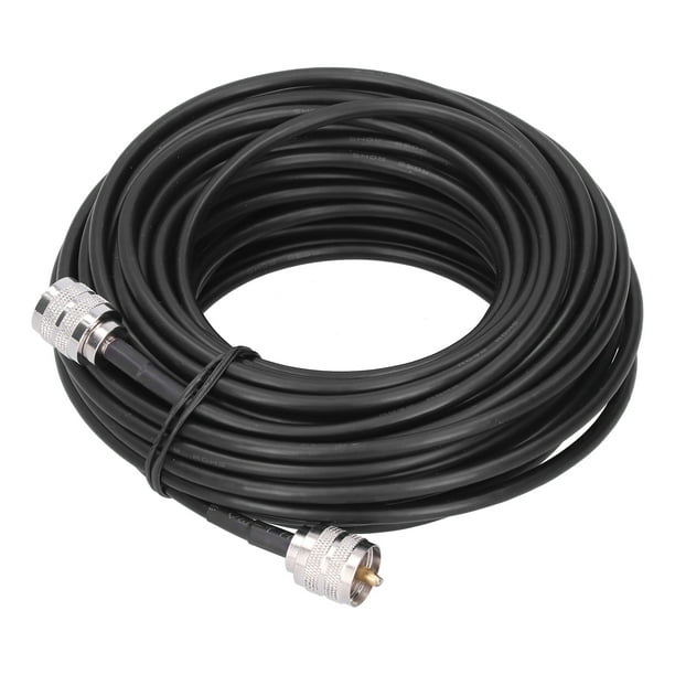 Cable, cable coaxial RF Cable coaxial RF negro Cable coaxial UHF Maleto P Valor inmejorable