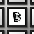 thumbnail image 3 of Gallery Pops Star Wars: The Mandalorian Season 3 - Mando Wall Art, Black Framed Version, 12" x 12", 3 of 5