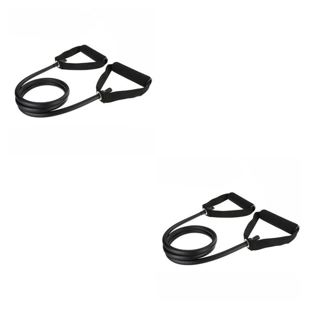 Greeniant Banda de resistencia para ejercicio de pecho, correa de tracción para mujeres y hombres, cinturón de goma expansor de pecho, herramienta de negro 2piezas Greeniant CBP138842