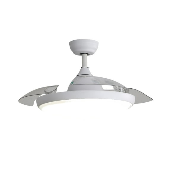 Ventilador de Techo Plegable Alphaled 36W 42 Pulgadas Blanco