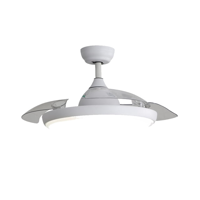 Ventilador de Techo Plegable Alphaled 36W 42 Pulgadas Blanco