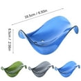 thumbnail image 4 of Oleegame 2PC Shower Soap Dish With Hook Sink Sponge Rack Stand Kitchen Faucet Storage Rack Sponge And Towel Rack Drain Basket Home Kitchen Cleaning Tools, 4 of 9