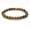 616B Tigereye, variant on Unisex Tigereye Bracelet Natural Volcanic Rock Bracelet with Map Stone Geometric Design for Everyday Wear and Special