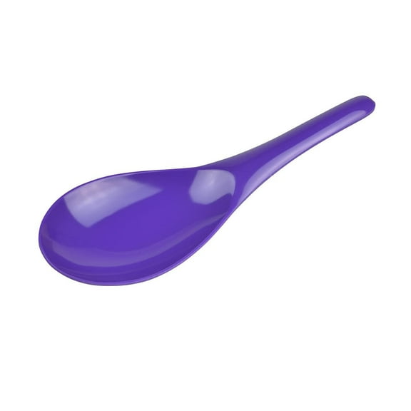 Hutzler 8-Inch BPA-Free Melamine Rice Paddle / Wok Spoon - Violet