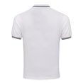 thumbnail image 2 of AWDis - Polo elástico para hombre (Blanco/Azul marino), 2 of 2