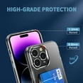 thumbnail image 5 of Optical Grade Clear Case with Card Slot for iPhone 15, 5 of 9