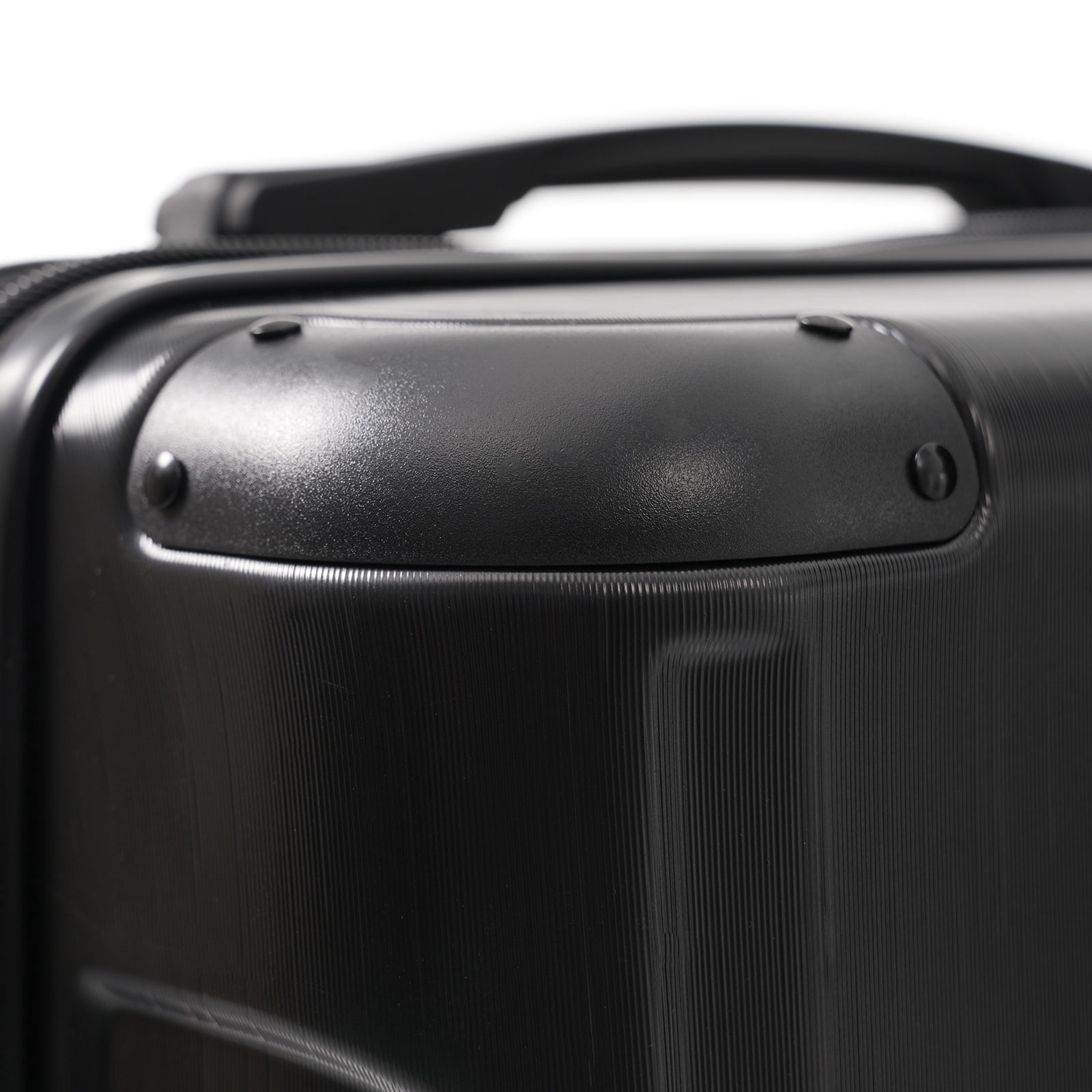 Euroco 20" Hardshell Carry-On Luggage, ABS Lightweight Durable Suitcase with TSA Lock and Double Spinner Wheels for Travel,Black