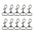 thumbnail image 1 of 10 Ganchos de seguridad Con Gatillo Giratorio Sunnimix Cierres de bolsa plata 40 x 23 mm, 1 of 8