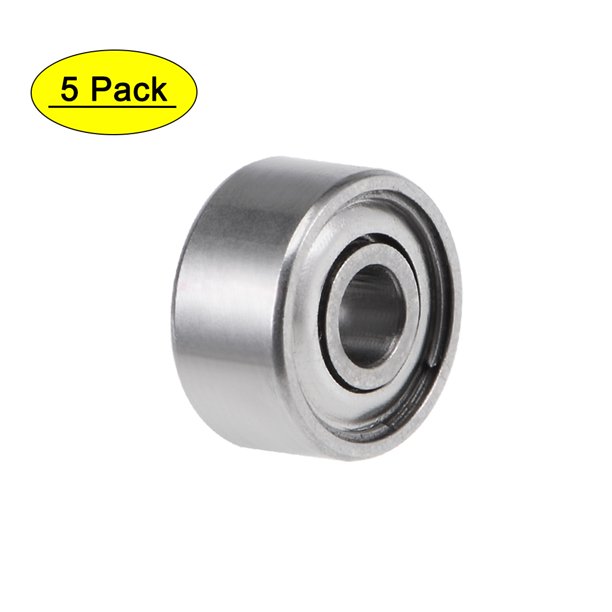 Uxcell 2mmx6mmx3mm 692ZZ Double Sealed Z2 Ball Bearings Chrome Steel 5