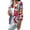 Red, variant on Women'S Blazers & Suit Jackets Fashion L Multicolor Printed Suit and Long Trousers Temperat Lapel Suit