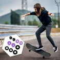 thumbnail image 4 of OUNONA Bagues de Longboard avec PU Multiple pour Planche à Roulettes Extérieure 1 Ensemble, 4 of 8