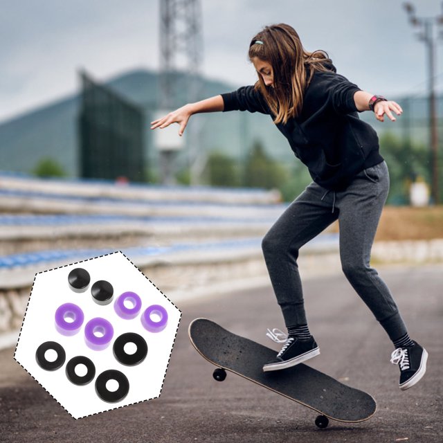 FOMIYES Piezas Para Trucks De Skate Con Bushings Independientes Y Absorción De En PU