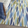 thumbnail image 6 of Waverly Sun N' Shade Indoor/Outdoor Seaglass 4'3" x 6'3" Area Rug, (4x6), 6 of 9