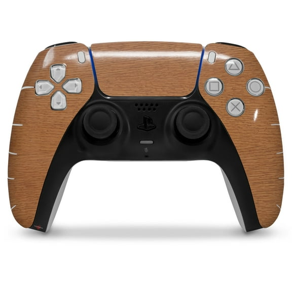 WraptorSkinz Skin Wrap compatible with the Sony PS5 DualSense Controller Wood Grain - Oak 02 (CONTROLLER NOT INCLUDED)