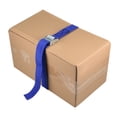 thumbnail image 2 of Uxcell 0.46ft Cam Buckle Tie Down Lashing Strap Polypropylene Blue 2pcs, 2 of 6