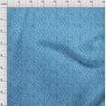 thumbnail image 4 of oneOone Viscose Chiffon Medium Blue Fabric Geometric Sewing Craft Projects Fabric Prints By Yard 42 Inch Wide, 4 of 5