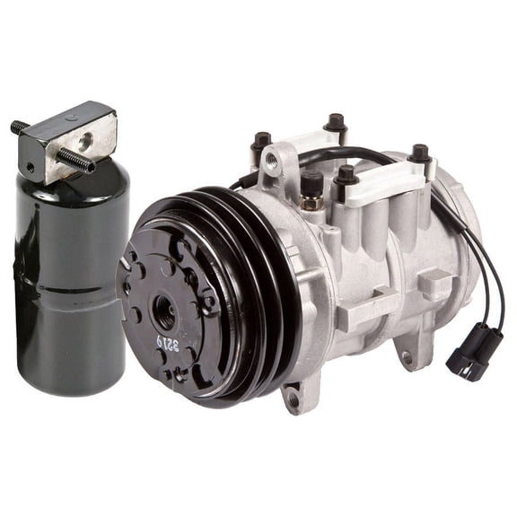 For Dodge B150 B250 B350 1985-1991 OEM AC Compressor w/ A/C Drier - BuyAutoParts