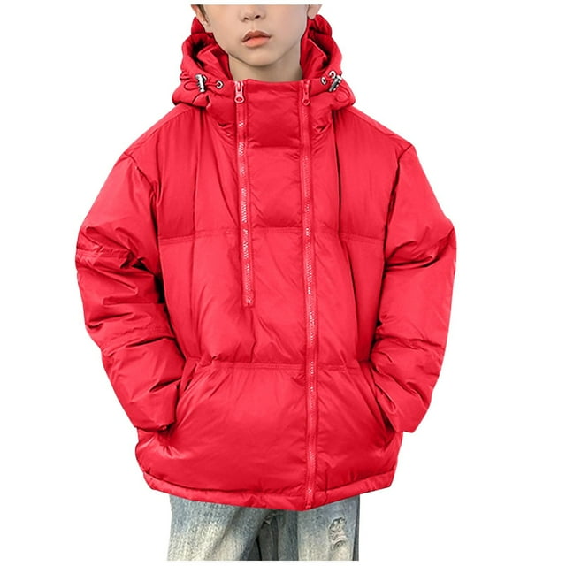 Veste pour Enfants, Décontractée Automne Hiver à Capuche Manches Longues Épaissie Chaude, Vestes pour Filles