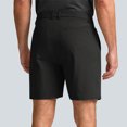 thumbnail image 3 of cocolona Mens Shorts Summer Casual Button Work Shorts Outdoors Hiking Shorts Loose Solid Color Business Suit Shorts, 3 of 6