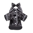 thumbnail image 2 of Puppy Pajamas with Headwear Dog Shirts Soft Cats Sleepwear Stretchy Pet Clothes Outfits for Party Christmas (M), 2 of 7