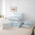 thumbnail image 6 of Feelyou Bowknot Love Heart Bedding Comforter Set 7 Pieces, Fairy Princess Full Bedding Set, 6 of 8