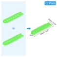 thumbnail image 2 of 12 Pairs Snapback Strap Cover, 7 Holes Plastic Adjustable Hat Snap Buckle Replacement (Lake Green), 2 of 6