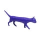 thumbnail image 5 of Estatua de gato de resina, figura decorativa artesanal moderna, pieza central coleccionable, regalo Azul, 5 of 9