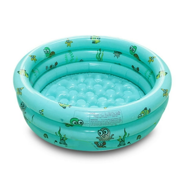 Kids Inflatable Swimming Pool 3 Rings Round Pools Baby Ball Pit