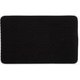 thumbnail image 5 of PETMAKER 24x15-Inch Double-Layer Waterproof Cat Litter Mat (Black), 5 of 9