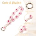 thumbnail image 3 of Uxcell 2 Pcs Correa para Teléfono con Pestañas de Sujeción, Pulsera Lanyard para Teléfono Celular Hecha a Mano para Mujeres y Niñas, Rosa Claro, 3 of 7