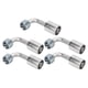 thumbnail image 4 of Junta de aluminio para aire acondicionado de automóvil, 10 piezas Adaptador de aire acondicionado de automóvil Junta de aluminio para aire acondicionado Creado con maestría, 4 of 9