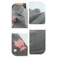 thumbnail image 4 of Women's Winter Fleece Warm Gloves With Cute Cat Pattern, Lightweight Soft Fabric, Suitable For Cycling Driving Work Writing Outdoor Daily Wear, 4 of 6