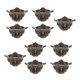 thumbnail image 2 of Cerradura De Caja, Hermosa Y Atractiva Cerradura De Metal Decorativa Hermosa Para Gabinetes Para Joyeros Para Cajas De Madera ANGGREK Vintage Lock Buckle, 2 of 8