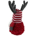 thumbnail image 5 of Northlight Gnome with Antlers Christmas Figure - 12" - Red and White, 5 of 5