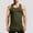 Army Green, variant on Tank Top Spandex Tank Tops Men's Vintage Solid Color Casual Fitness Sport Permeability Round Neck Tank Cropped Tank Tops