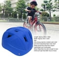 thumbnail image 3 of Casque de Vélo pour Enfants, Casque de Vélo pour Enfants Ajustable Absorbant les Chocs Sécuritaire pour Planche à Roulettes Rouge, Bleu, 3 of 7
