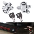 thumbnail image 1 of Cerraduras duras para alforjas, 2 llaves, para Harley Davidson Touring Electra Street Glide Road King Glide 1993-2013, 1 of 5