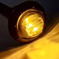 thumbnail image 5 of 10/20Pcs Round Led Marker Lights 12V Truck Trailer Amber White Side Led Light, 5 of 6