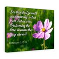 thumbnail image 4 of Scripture Walls Walk Circumspectly Ephesians 5:15-16 Bible Verse Canvas Christian Wall Art Ready to Hang Unframed, 4 of 8