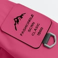 thumbnail image 7 of Fengqque Men's Zipper Long Sleeved Softshell Jacket Waterproof Lightweight Insulated Windbreaker Rain Shell Jacket for Hiking Travel Hot Pink M(M), 7 of 7