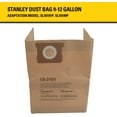 Stanley 912 Gallon Disposable Filter Bag for Wet/Dry Vacuums1 Pack