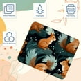 thumbnail image 3 of Squirrel Mousepad 8.3x9.8 Inch Square Non-Slip Rubber Bottom Printed Desk Mat - Suitable for Office and Gaming, 3 of 6