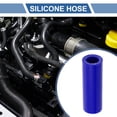 thumbnail image 2 of Unique Bargains 1pcs 16mm 0.63" ID 76mm 2.99" Length 0° Blue Car Silicone Hose Universal, 2 of 7