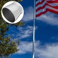 thumbnail image 1 of FONDOTIN Concentric Reducer Flagpole Connector with Easy Installation Stainless Steel Silver 1Pcs, 1 of 6